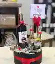 Vino, Cerveza, Regalo Para Hombre, Dia Del Padre, Regalo Para Papa, Sorprende A Papa, Anchetas Chocolates