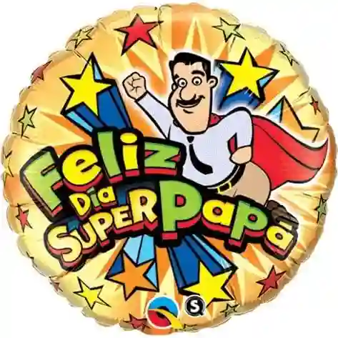 Globo Feliz Dia Super Papá