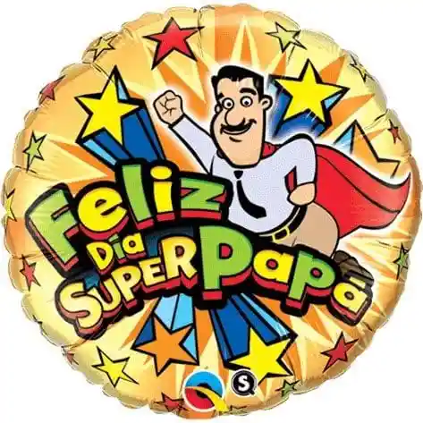 Globo Feliz Dia Super Papá