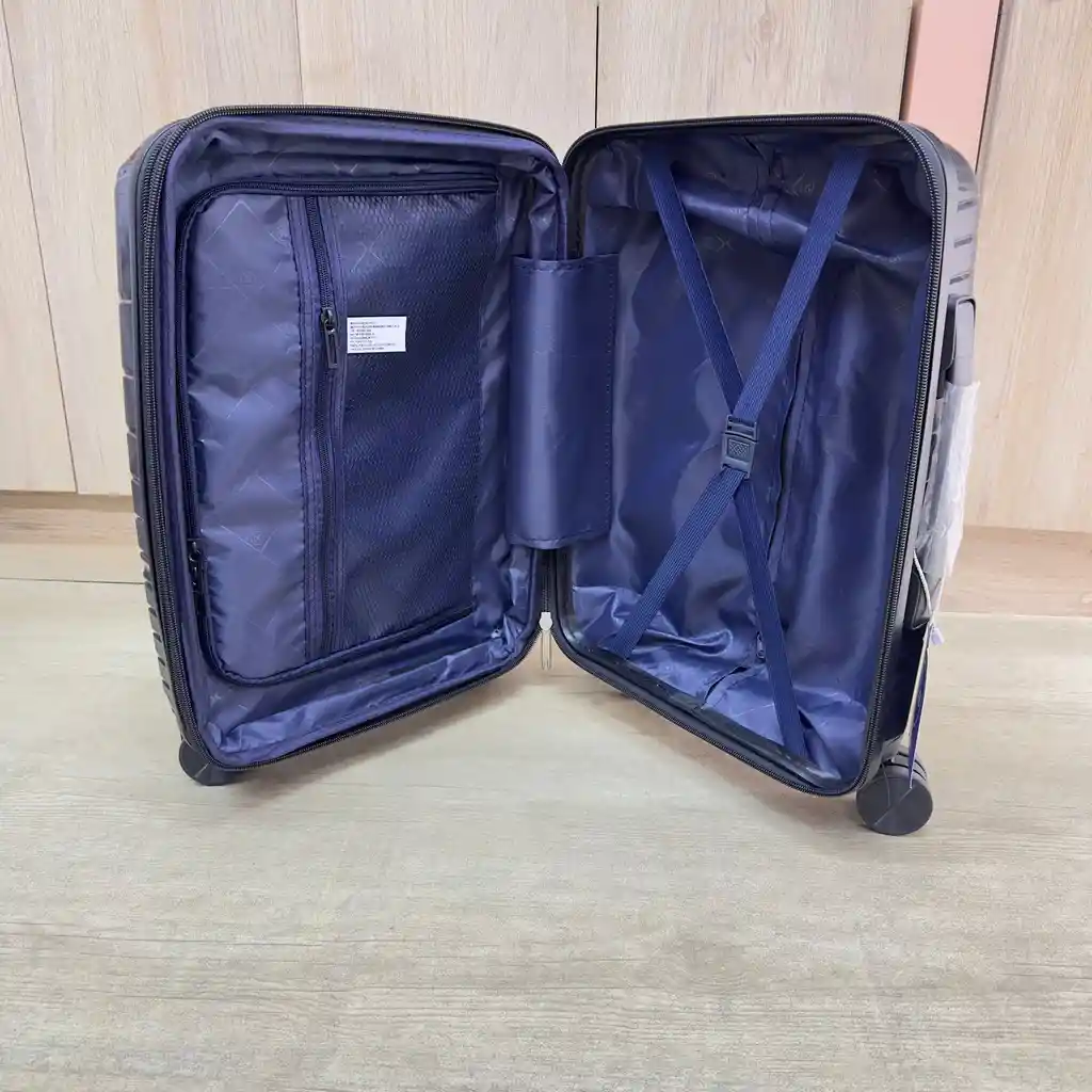 Maleta 8kg Expandible Negro