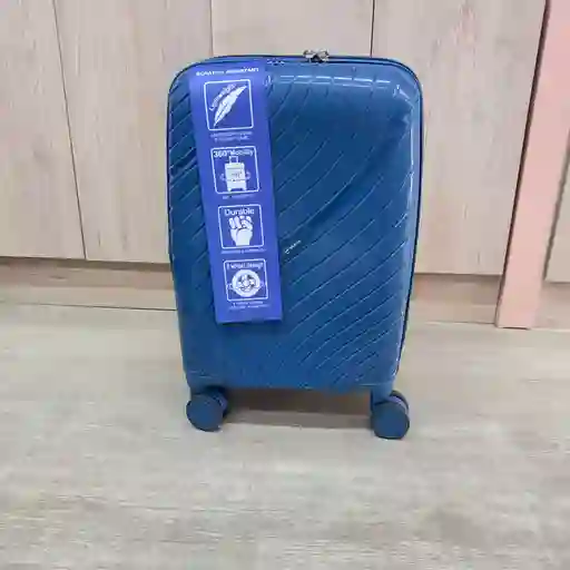 Maleta 8kg Expandible Azul