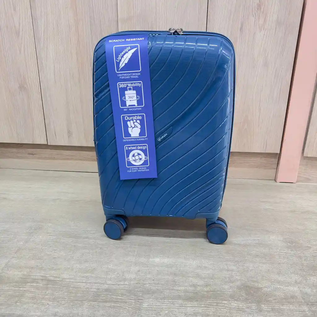 Maleta 8kg Expandible Azul