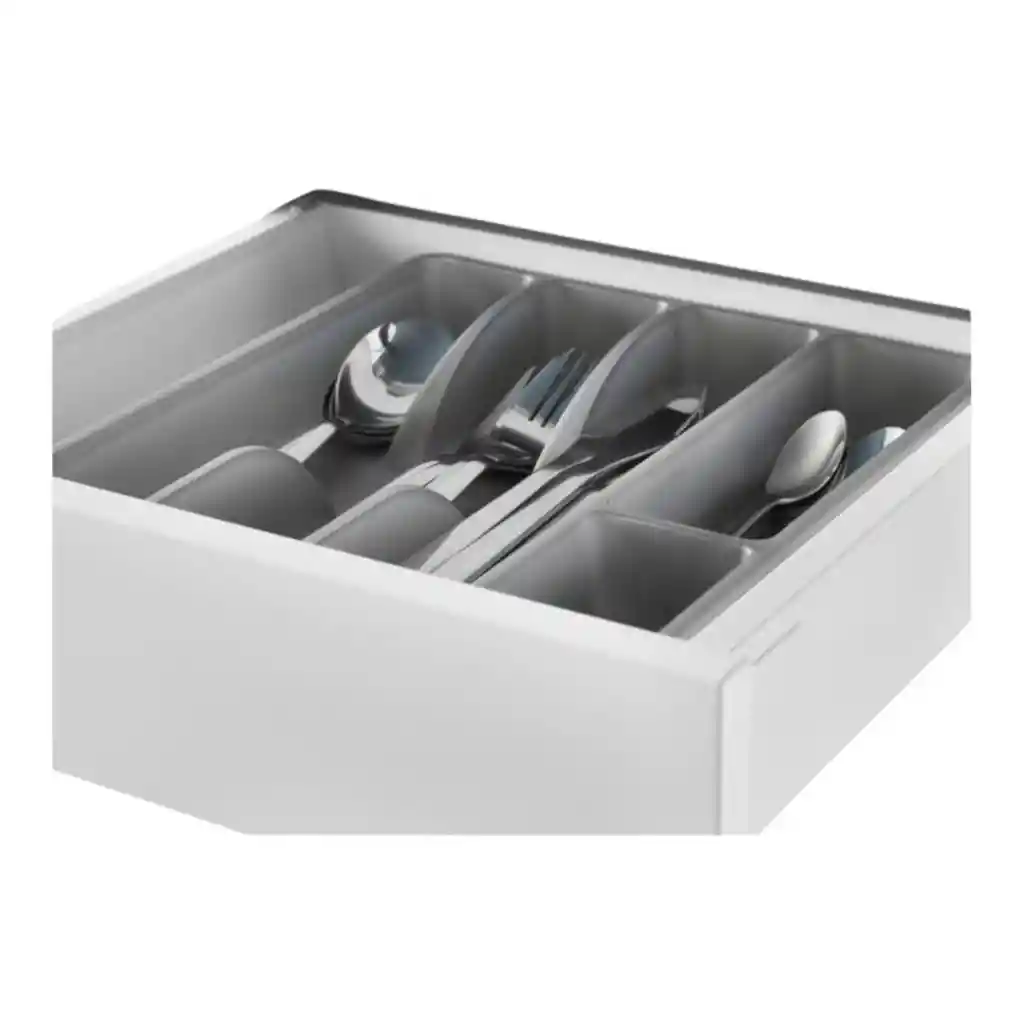 Organizador Cubiertos Plastico Cajon Utensilios Cocina Picnic Camping Paseo 31x26 Cms