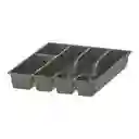 Organizador Cubiertos Plastico Cajon Utensilios Cocina Picnic Camping Paseo 31x26 Cms
