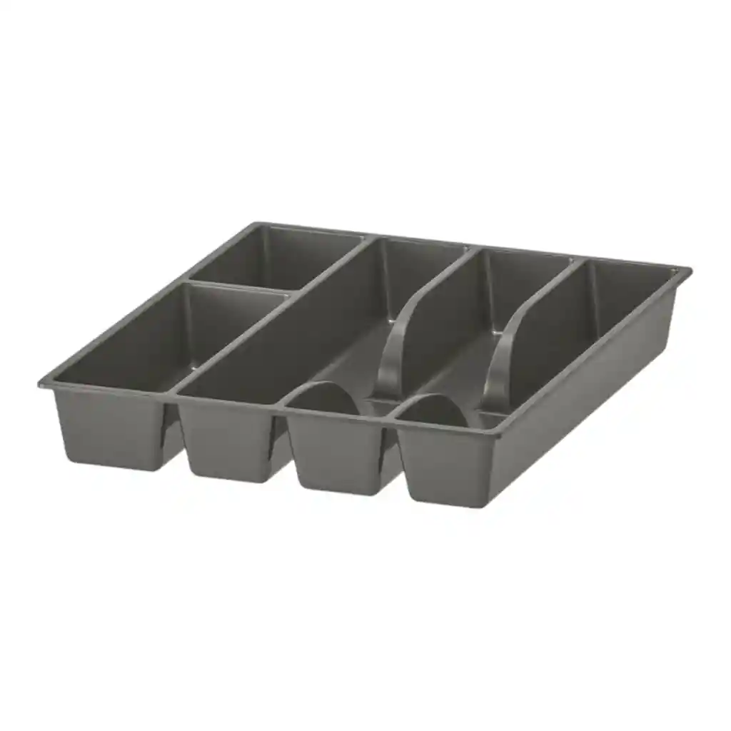 Organizador Cubiertos Plastico Cajon Utensilios Cocina Picnic Camping Paseo 31x26 Cms