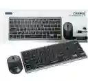 Combo Teclado Y Mouse Inalambrico A-1011b Tipo C