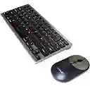 Combo Teclado Y Mouse Inalambrico A-1011b Tipo C