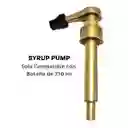 Monin Pump - Bomba Dosificadora Botellas 750 Ml – Precisión 1/4 Oz (8 Ml) Por Pulsación, Reutilizable Y Con Tapa Protectora, Color Dorado