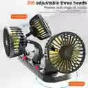 Ventilador Portatil Para Carro 3 Cabezales Mars-888