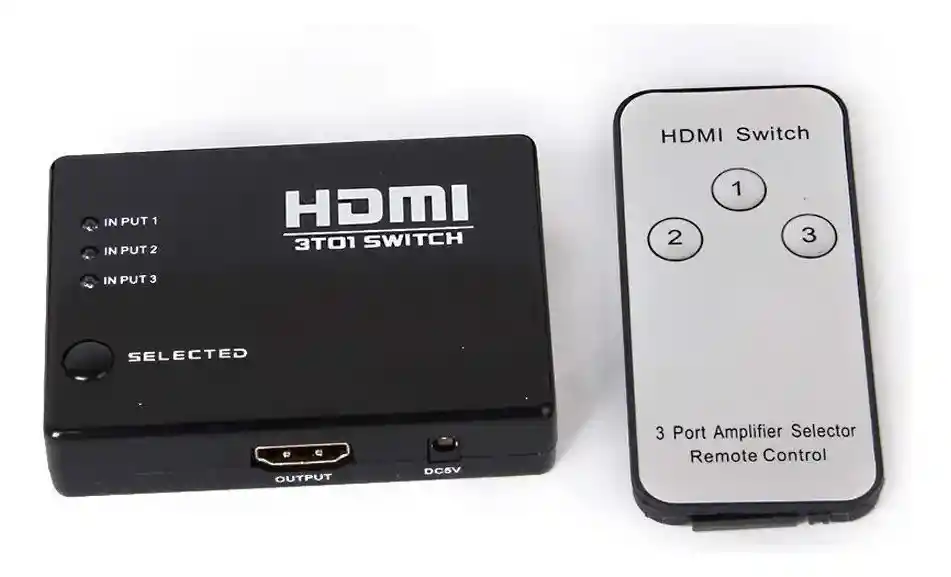 Switch Hdmi 4k 2k 3d Hdmi 3 Puertos Selector 1080p