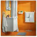 Cortina Blanca Baños Ducha Tina Con Ganchos Gratis 1.80 Metros Ancho X 2 Metros Alto