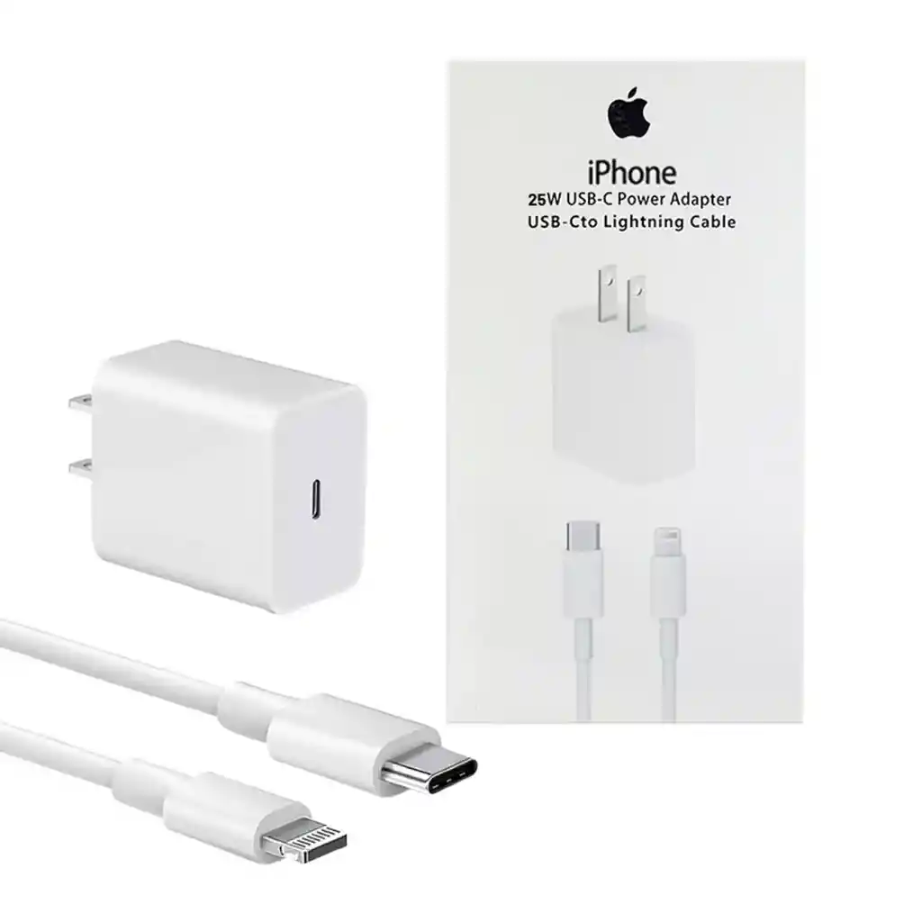 Cargador Tipo C A Lightning 25w I Phone