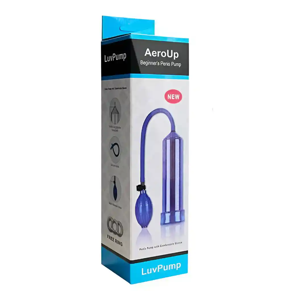 Bomba De Vacio Aeroup Azul Luv Pump
