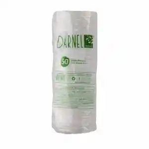 Tapa Blanca Para Vasos 8 Y 12 Onz Darnel X 50 Und