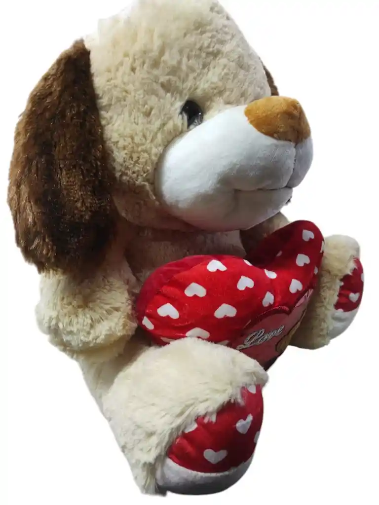 Peluche De Oso Grande Cafe Con Corazon