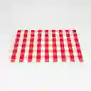 Individual Expressions Rectangular 30x45cm Rojo Pvc