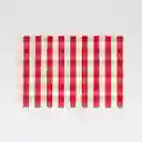 Individual Expressions Rectangular 30x45cm Rojo Pvc