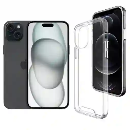 Estuche Space Transparente Para Iphone 15 Plus