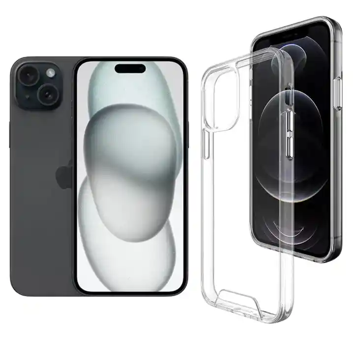 Estuche Space Transparente Para Iphone 15 Plus
