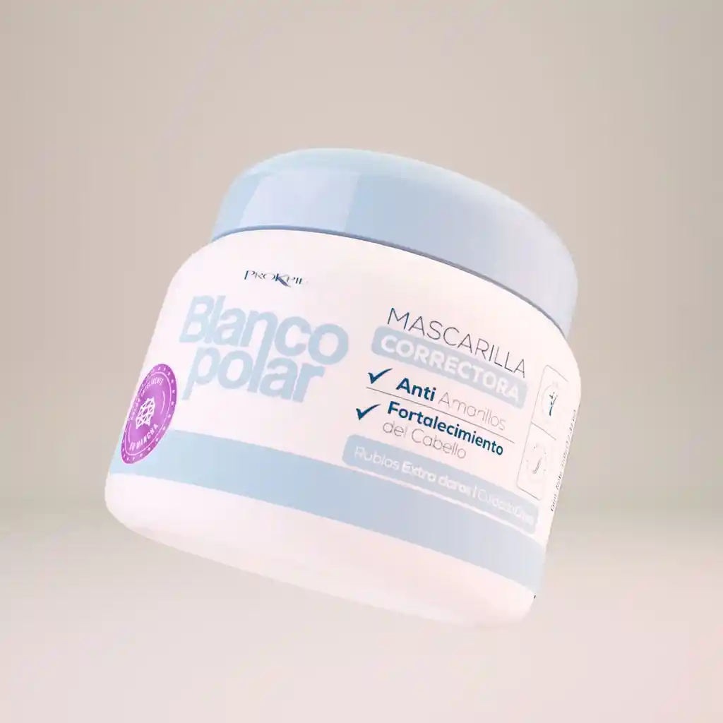 Mascarilla Blanco Polar