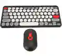 Combo Mini Teclado Y Mouse Inalámbrico