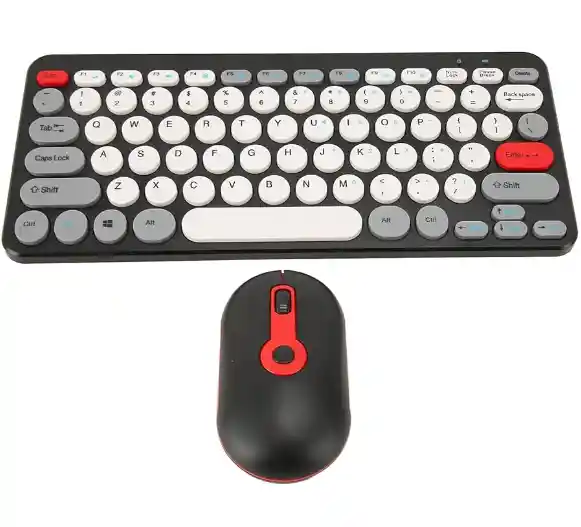 Combo Mini Teclado Y Mouse Inalámbrico