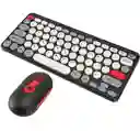 Combo Mini Teclado Y Mouse Inalámbrico