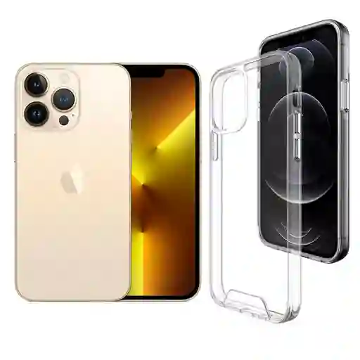 Estuche Space Transparente Para Iphone 13 Pro