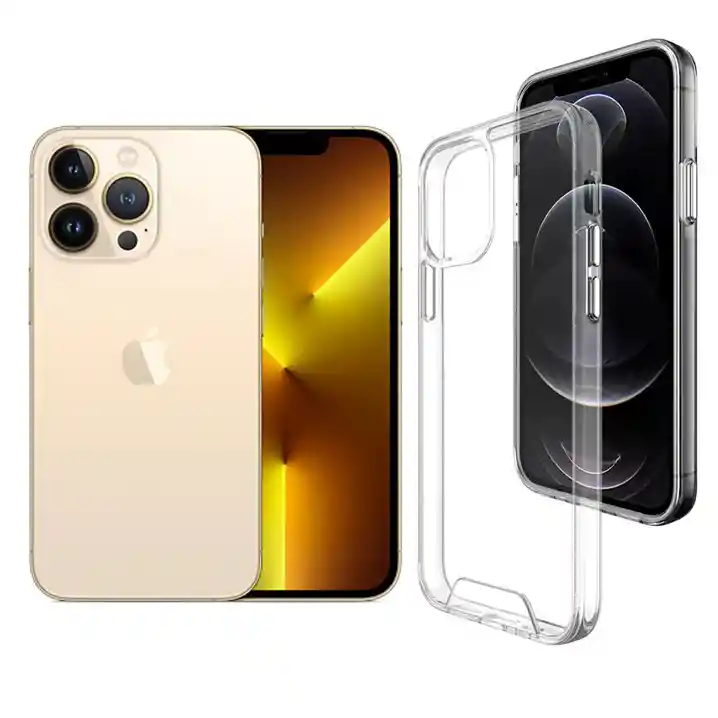 Estuche Space Transparente Para Iphone 13 Pro