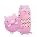 Happy Naper Juguete Bolsa Para Dormir Infantil Gato Rosa 130 Cm