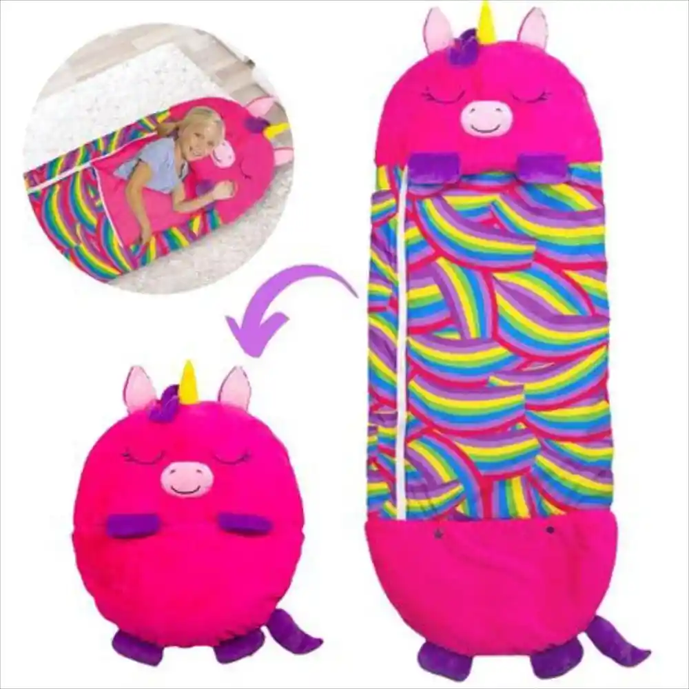 Happy Naper Juguete Bolsa Para Dormir Infantil Unicornio 130 Cm