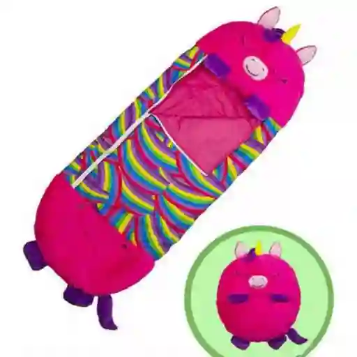 Happy Naper Juguete Bolsa Para Dormir Infantil Unicornio 130 Cm