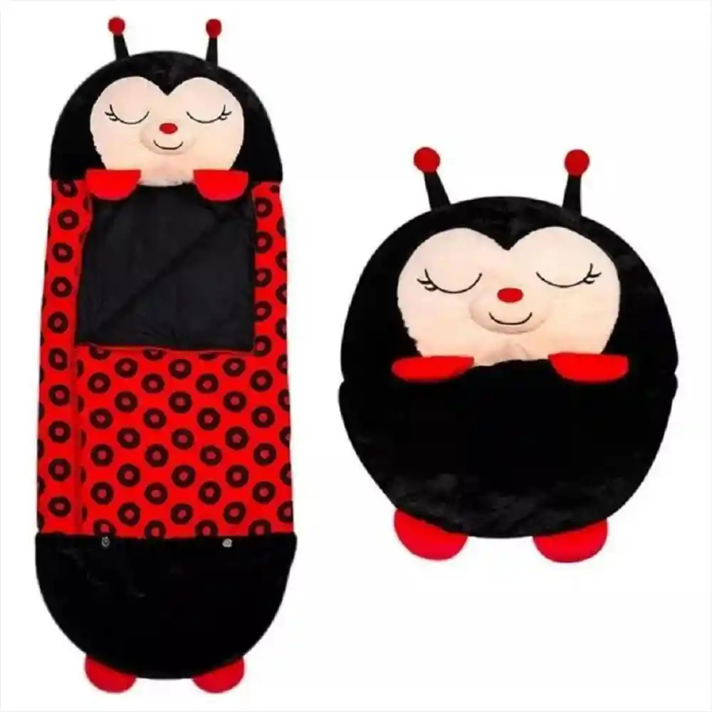 Happy Naper Juguete Bolsa Para Dormir Infantil Mariquita 160 Cm