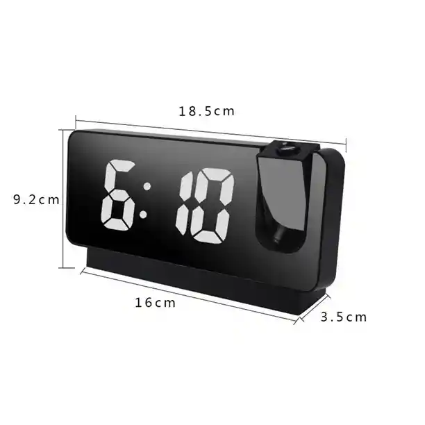 Reloj Despertador Digital Proyector