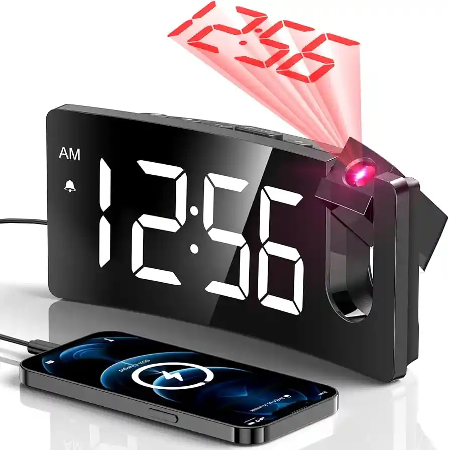 Reloj Despertador Digital Proyector