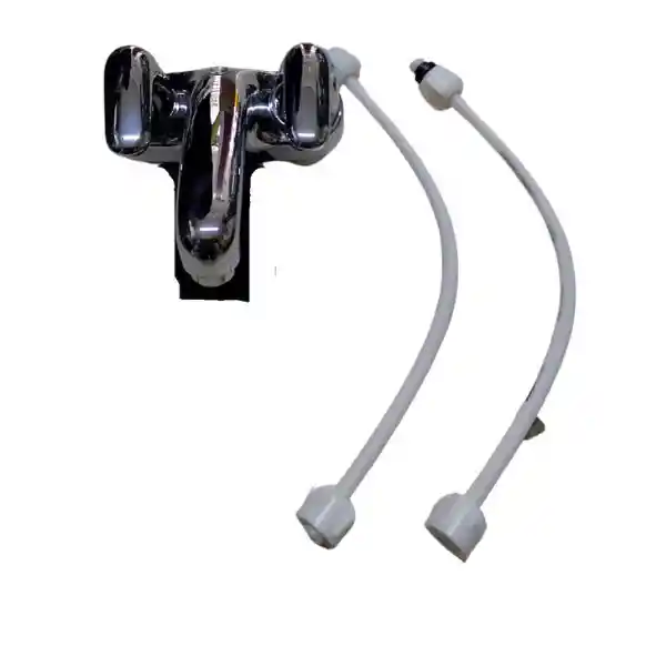 Llave De Lavamanos Aluvia De 4 Pulgadas Doble