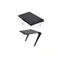 Soporte Plegable Para Decodificador Parte Superior Tv Color Color Negro