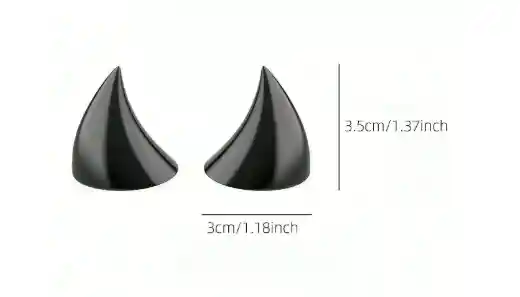 Cacho Decorativo Para Casco 1 Par