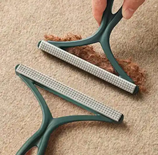 Peine Doble Para Mascotas Para Cuidado Del Pelo Y Eliminación De Pelo En Muebles