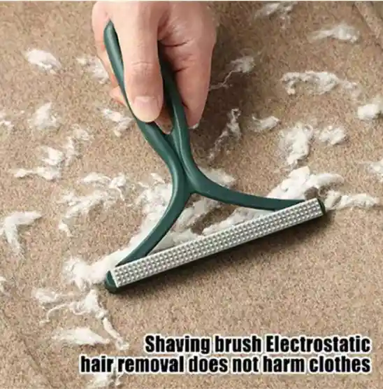 Peine Doble Para Mascotas Para Cuidado Del Pelo Y Eliminación De Pelo En Muebles