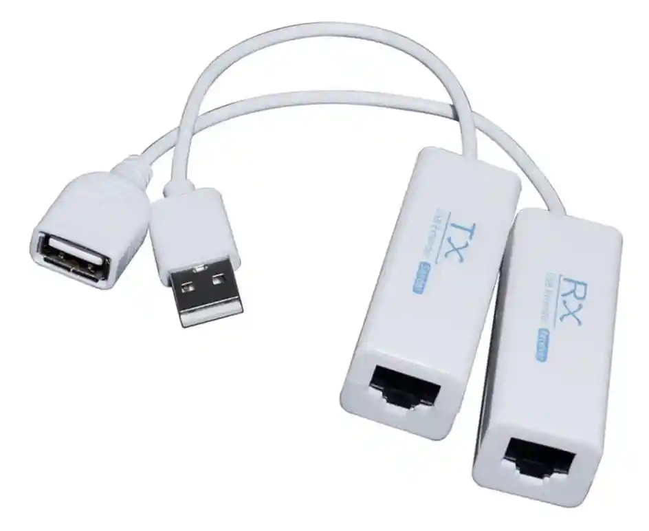 Extensores Usb Sobre Cable Cat6/cat7 Usb2.0 Rj45 200 Metros