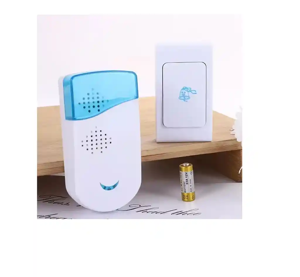 Timbre Para Puerta Mercury Timbre Inalámbrico Inalámbrico Blanco 110v