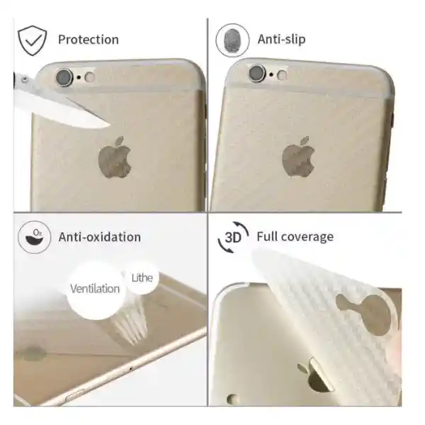 Iphone 14 Pro Protector Trasero Hidrogel Irrompible Premium