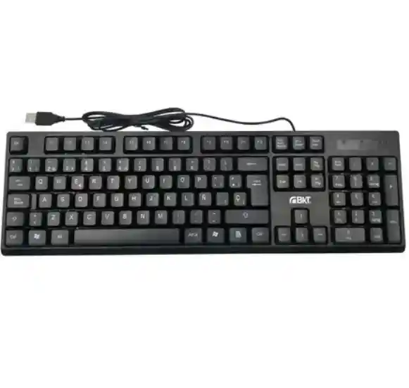 Teclado Alambrico De Oficina Teclop
