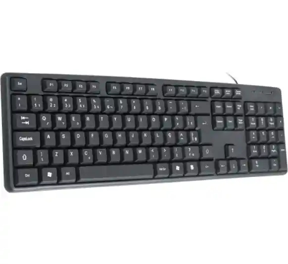 Teclado Alambrico De Oficina Teclop