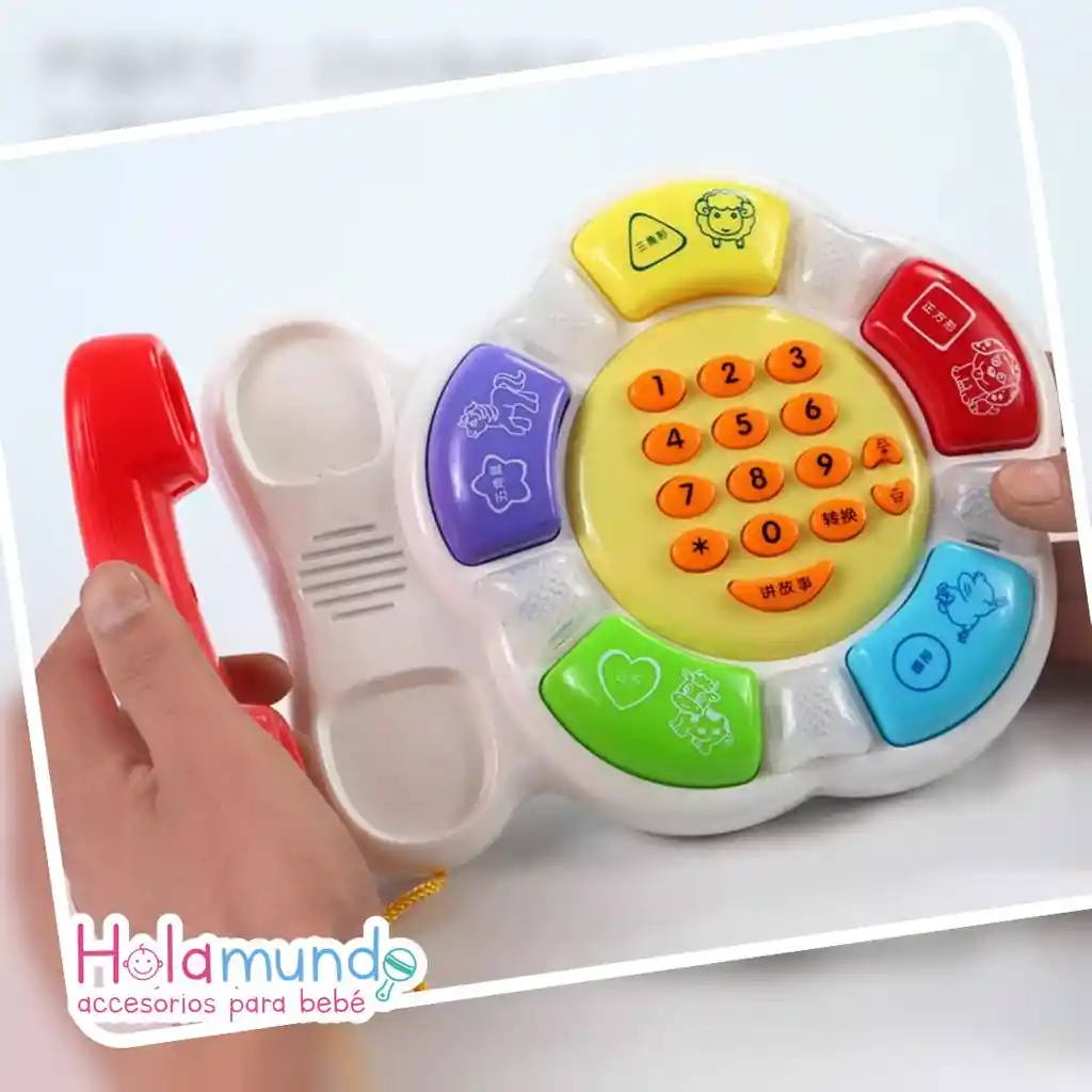 Telefono Musical Luces