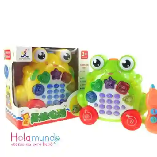 Telefono Rana Luz Musical