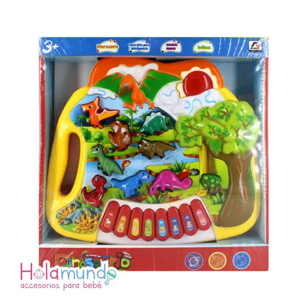 Piano Dinosaurio Musical Grande