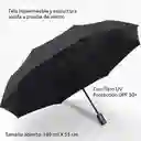 Sombrilla Automática Paraguas Automático Negra Filtro Uv