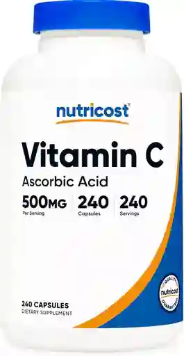 Nutricost Vitamina C 500mg 240 Capsulas